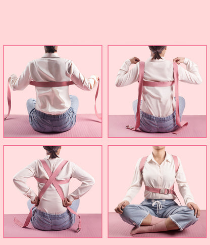 Yoga Stretch Strap for Back Support and Aerial Yoga