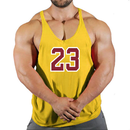 Men's Breathable Cotton Gym Training Vest