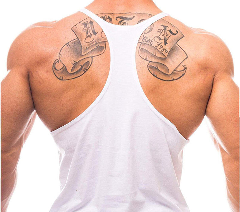 Men's Breathable Cotton Gym Training Vest